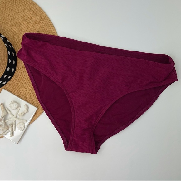 NWT Sea Level Casablanca Rouge Basic Bikini Bottom 12 - Picture 6 of 15